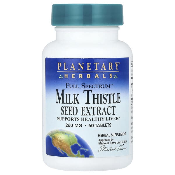 Full Spectrum™ Milk Thistle Seed Extract, 60 Tablets