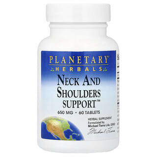 Planetary Herbals, Υποστήριξη αυχένα και ώμων™, 60 δισκία