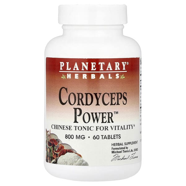 Planetary Herbals, Cordyceps Power™ 60 таблеток