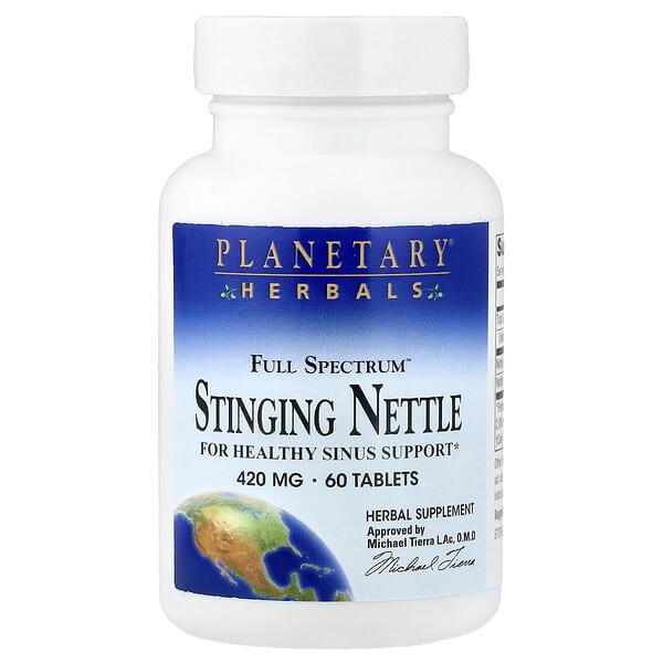 Full Spectrum™ Stinging Nettle, 420 mg, 60 Tablets