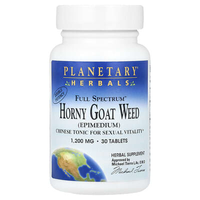 Planetary Herbals, Multifaceted™ Epimedium, 30 Tablets