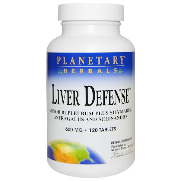 Planetary Herbals, Liver Defense™, 120정