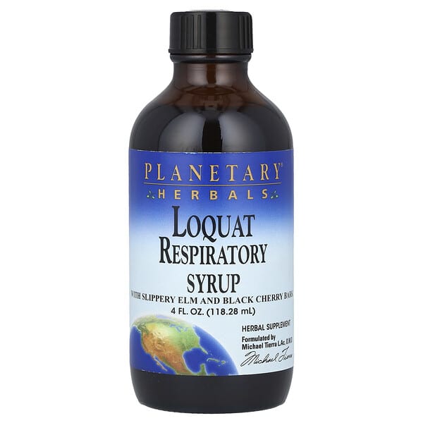 Loquat Respiratory Syrup, 4 fl oz (118.28 ml)