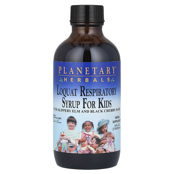 Loquat Respiratory Syrup for Kids, 4 fl oz (118.28 ml)