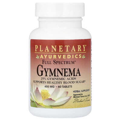 Planetary Herbals, Multifaceted™ Gymnema Gymnema, 450 mg, 60 Tablets