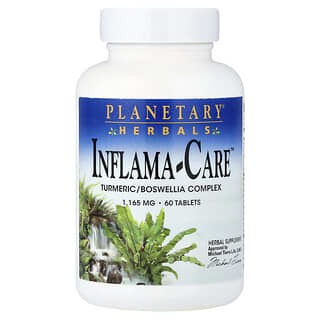 Planetary Herbals, Inflama-Care, 60 טבליות (582 מ"ג לטבליה)