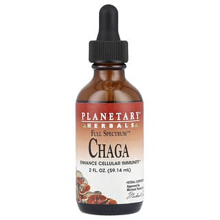 Planetary Herbals, Full Spectrum™, Chaga, 2 fl oz (59.14 ml)