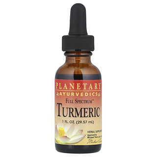 Planetary Herbals, Ayurvedics, Full Spectrum Turmeric, Vollspektrum-Kurkuma, 29,57 ml (1 fl. oz.)