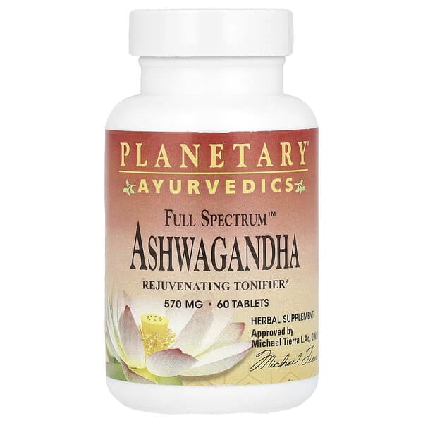 Ayurvedics, Full Spectrum™ Ashwagandha, 570 mg, 60 Tablets
