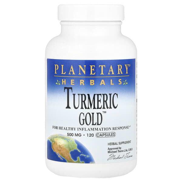 Turmeric Gold™, 500 mg, 120 Capsules