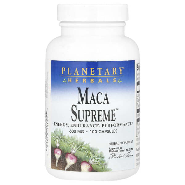 Maca Supreme™, 600 mg, 100 Capsules