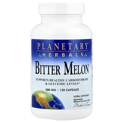 Planetary Herbals, Bitter Melon, 1000 mg, 120 Capsules (500 mg per capsule)