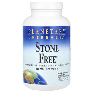 Planetary Herbals, Stone Free®, 820 mg, 270 Tablet (Tablet başına 90 mg)