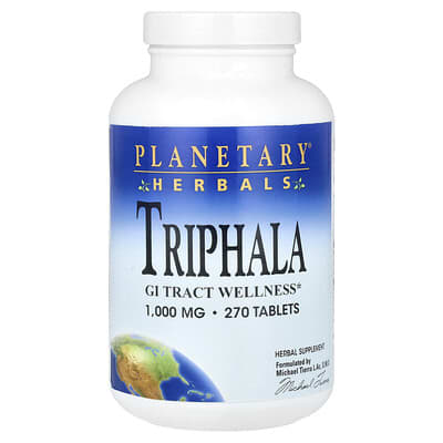 Planetary Herbals, Triple Fruit, 270 Tablets