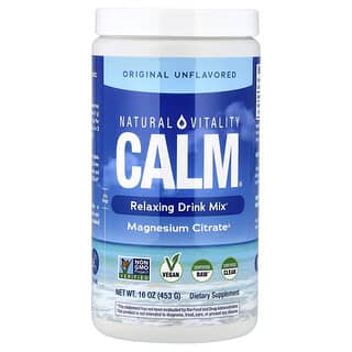 Natural Vitality, CALM®, Magnesium Supplement Drink Mix, Original Unflavored, 16 oz (453 g)
