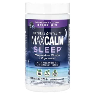 Natural Vitality, CALM®, Suplemento para dormir, Mezcla para preparar bebidas, Bayas silvestres, 170 g (6 oz)