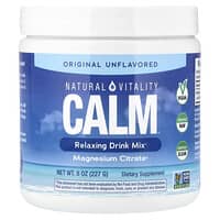 CALM®, Mistura para Bebida Relaxante, Original Sem Sabor, 227 g (8 oz)