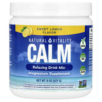 CALM®, Mistura para Bebida Relaxante, Limão Doce, 227 g (8 oz)