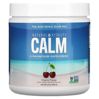 Natural Vitality, CALM, The Anti-Stress Drink Mix, Cherry, 8 oz (226 g)