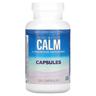 Natural Vitality, CALM, Magnesium, 120 Capsules