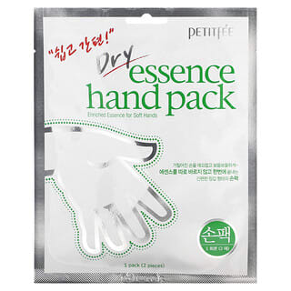 Petitfee, Dry Essence Hand Pack, маска для рук у формі рукавичок,1 пара