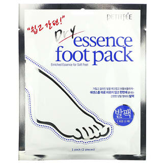 Petitfee, Dry Essence Foot Pack, 1 Paar