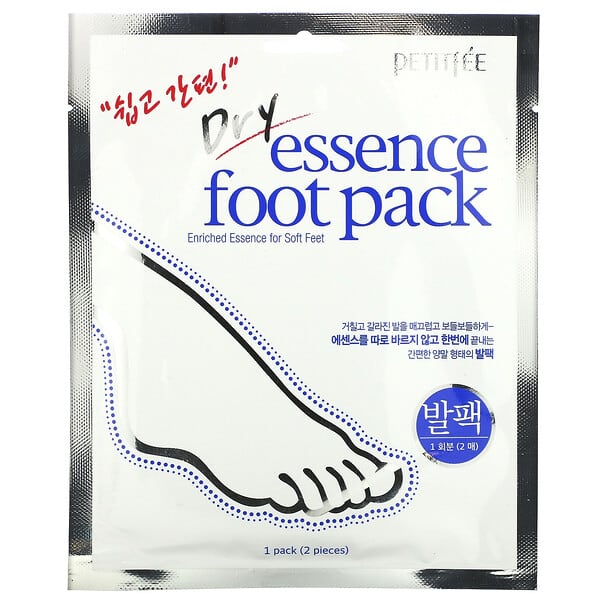 Petitfee, Dry Essence Foot Pack,  1 Pair