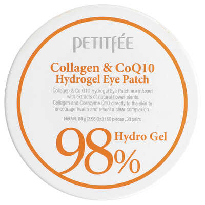 Norland Petitfee, Collagen & CoQ10 Hydrogel Eye Patch, 60 Patches, 2.96 oz (84 g) product Uganda UGX 46096