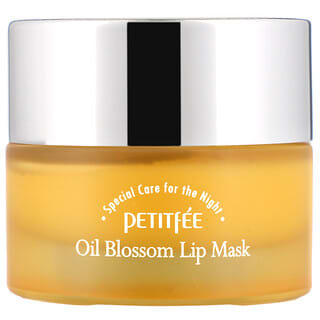 Petitfee, Masque pour les lèvres à la fleur d'huile, huile d'argousier, 15 g 