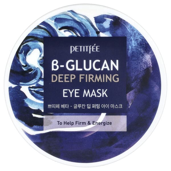 Petitfee, 베타 글루칸 딥 퍼밍 아이 마스크, 60개, 70g(2.46oz)