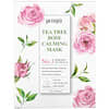 Tea Tree Rose Calming Beauty Mask, No. 3, 10 Sheets, 25 g Each