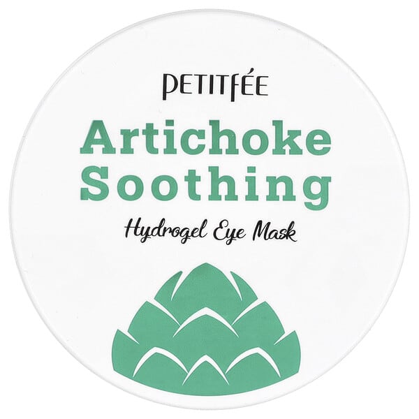 Petitfee, 아티초크 수딩, 하이드로겔 아이 마스크, 60매, 84g(2.96oz)