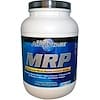 MRP, All Natural Meal-Replacement Shake, Vanilla, 3 lbs (1380 g)