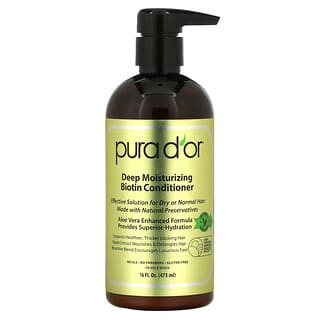 Pura D'or, 深層滋養生物維生素護髮素，16 盎司（473 毫升）