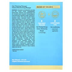 Pura D'or, 가는 모발 방지 테라피, 인텐스 모이스처라이징 마스크, 8팩, 팩당 1.2fl oz
