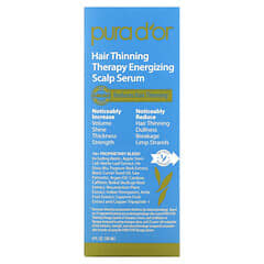 Pura D'or, 防固髮髮頭皮養護精華，4 液量盎司（120 毫升）