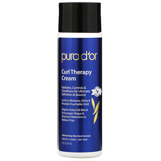 Pura D'or, Curl Therapy Cream, 8 fl oz (237 ml)