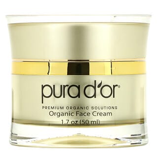 Pura D'or, Golden Glow, ночной крем для лица, 50 мл (1,7 унции)