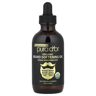 Pura D'or, Aceite para barba, 118 ml (4 oz. Líq.)