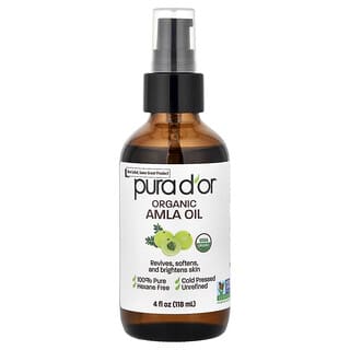Pura D'or, Organik Amla Yağı, 4 fl oz (118 ml)