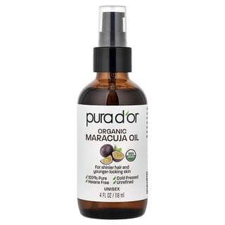 Pura D'or, Aceite de maracuyá orgánico, 118 ml (4 oz. líq.)