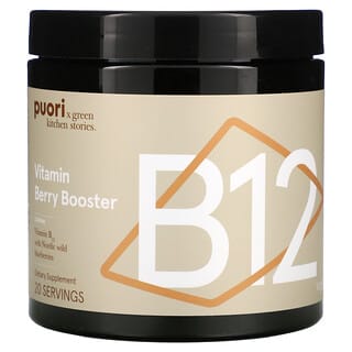 Puori, Vitamin B12 Beeren-Booster, 20 Sticks