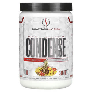 Purus Labs, ConDense, Endurance Enhancing Pre, Tropical Island Punch, 304 g (10,7 oz.)