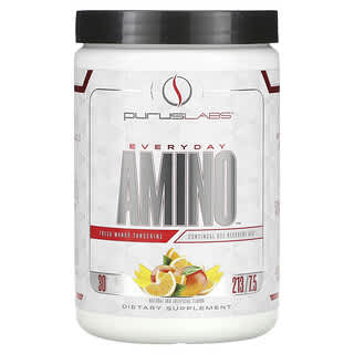 Purus Labs, Everyday Amino, Fresh Mango, Mandarine, 213 g (7,5 oz.)