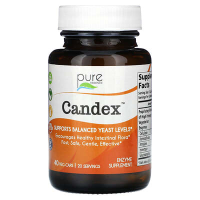 Pure Essence, Candex, 40 Veg-Caps