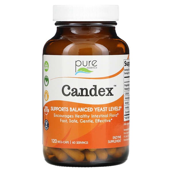 Pure Essence, Candex, 120 pflanzliche Kapseln