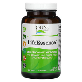 Pure Essence, LifeEssence, 120 Tablets 