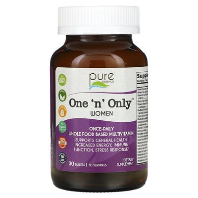 Pure Essence, One 'n' Only for Women, 30 Tablets