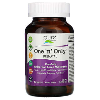 Pure Essence, One 'n' Only Vitaminas prenatales, 30 comprimidos
