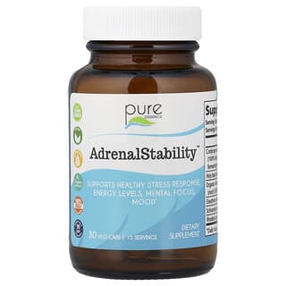 Pure Essence, Adrenal Stability™, 30 Vegi-Caps
